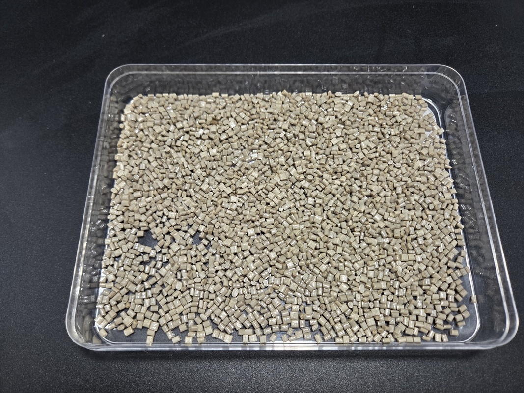Anti Wear PEEK Pellets Doğal Renk Düğmeler ve rulmanlar için düşük sürtünme