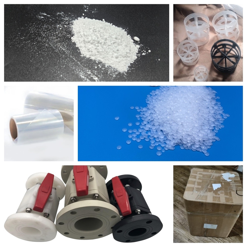Düşük Su Emimi PVDF Pellets UV Dirençli 0,25 W/mK Isı İleticiliği