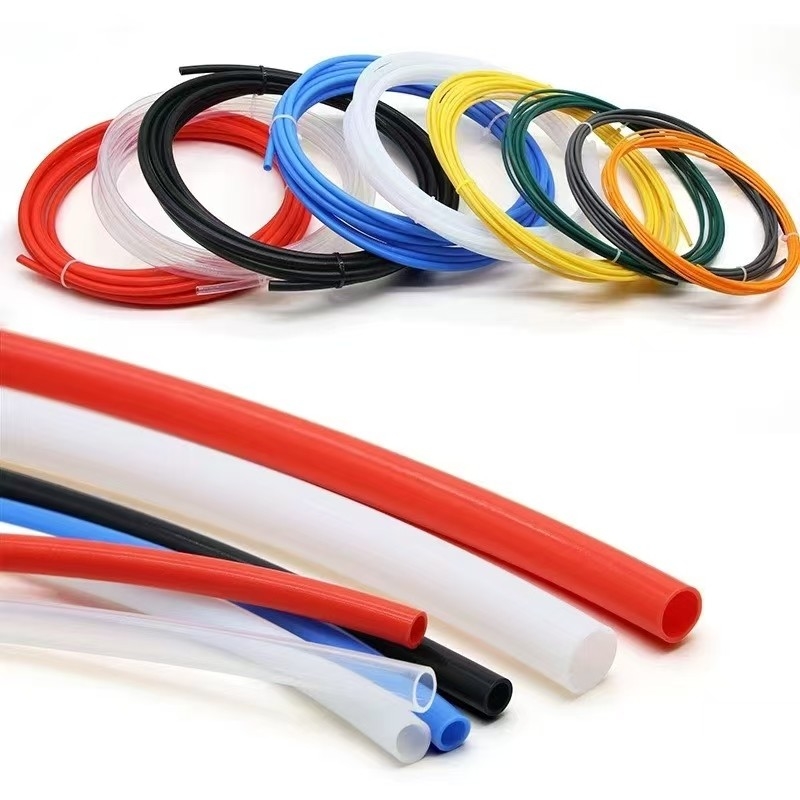 2mm ID × 4mm OD Esnek PTFE tüpleri Sıcaklığa dayanıklı yapışkan olmayan yüzey Kateter Laboratuvarı için idealdir Yüksek saflıklı kimyasal dayanıklı
